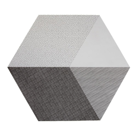 By May Polygon bordstablett 2-pack Concrete