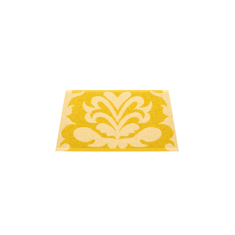 Pappelina matta Siri mustard· pale yellow 70x50 cm