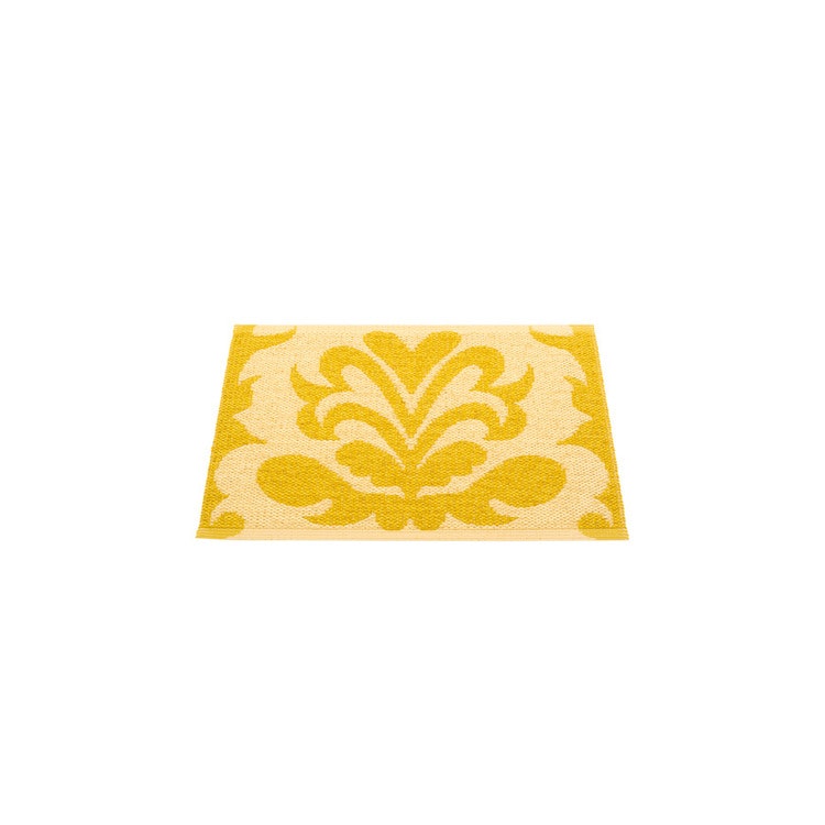 Pappelina matta Siri mustard· pale yellow 70x50 cm