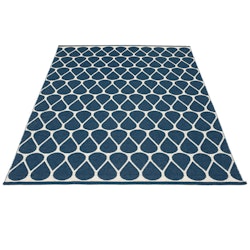 Pappelina matta Otis Ocean Blue · Vanilla 180x275 cm