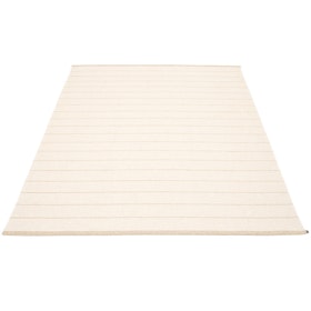 Pappelina matta Carl Vanilla · White 180x260 cm