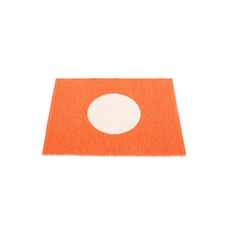 Pappelina matta Vera small one Orange · Vanilla 70x90 cm - Designbutiken  Strängnäs