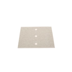 Pappelina matta Peg Linen · Vanilla 70x60 cm