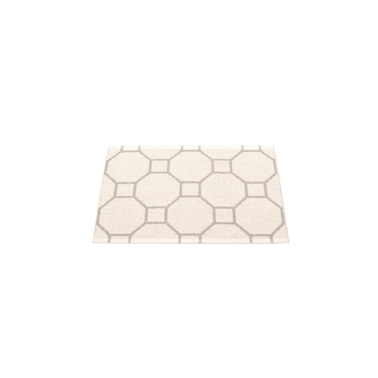 Pappelina matta Rakel Warm Grey · Vanilla 70x50 cm