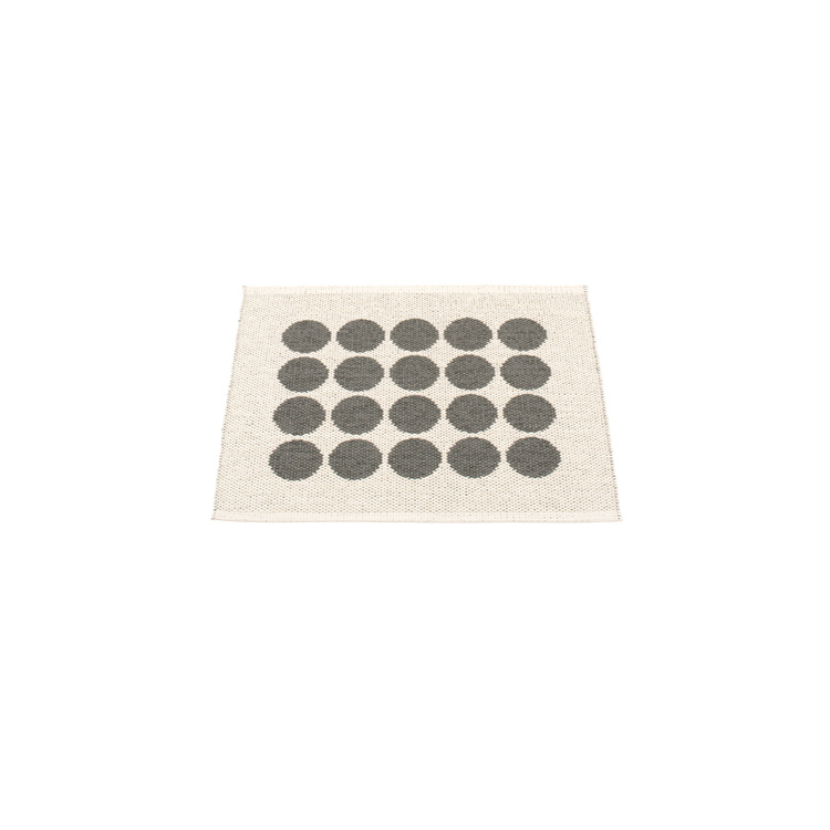 Pappelina matta Fia Charcoal · Vanilla 70x60 cm