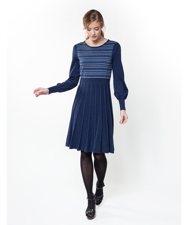 Jumperfabriken Denise dress navy