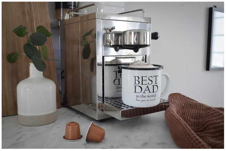 Mellow Design emaljmugg Best Dad