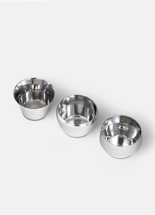 Skultuna Kin 3-pack silver