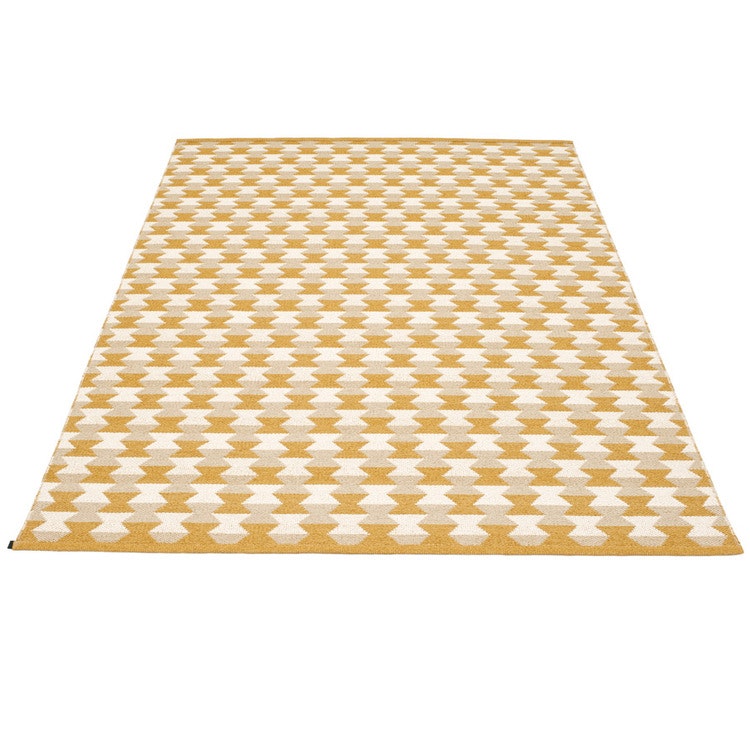 Pappelina matta Dana Ochre · Beige · Vanilla 180x275 cm
