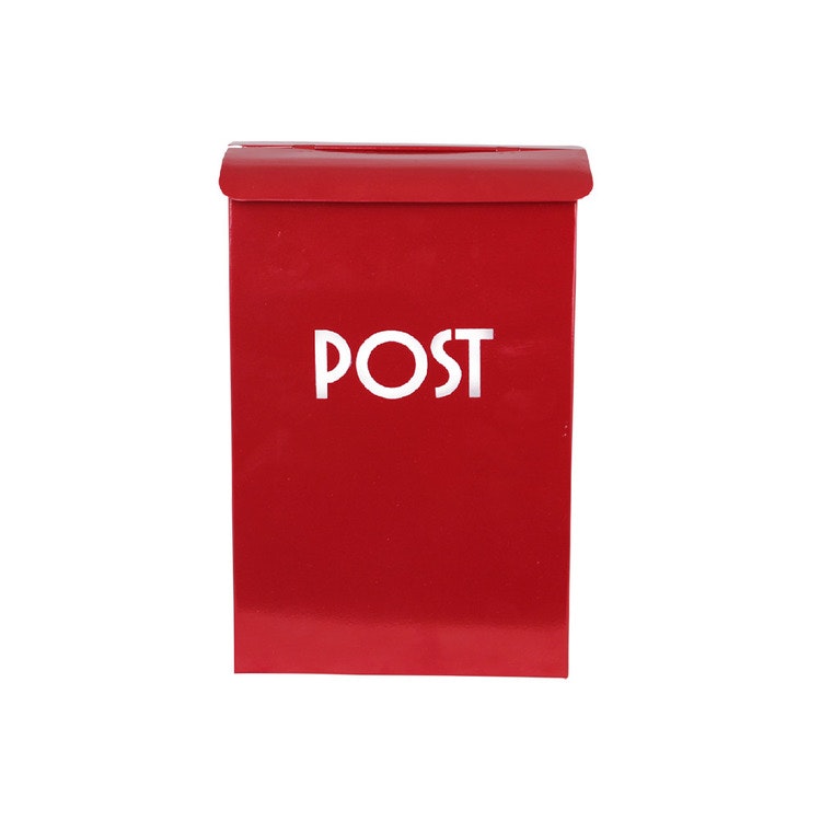 Strömshaga postlåda röd
