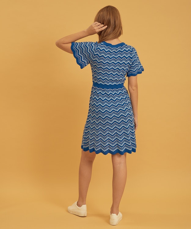 Jumperfabriken Polly dress blue