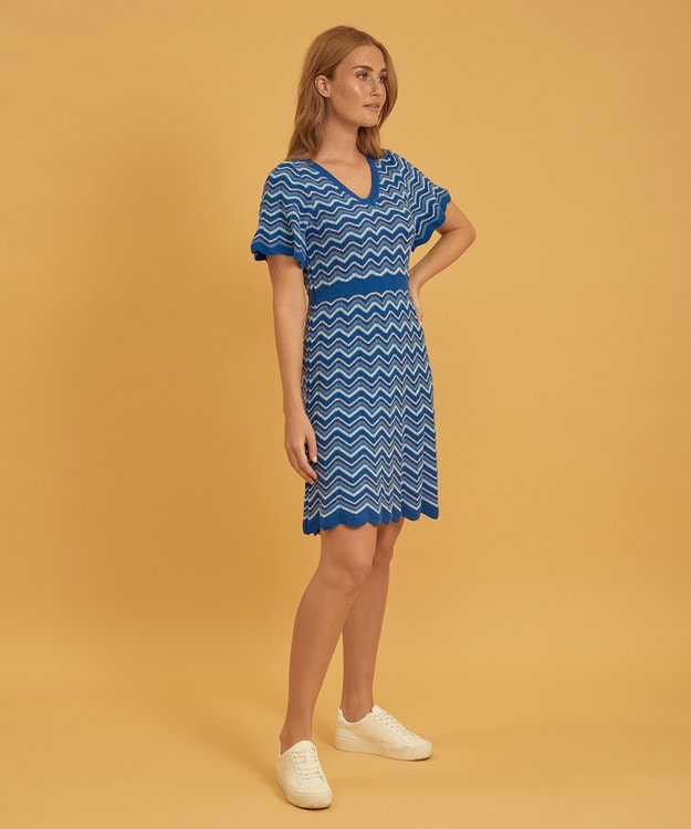 Jumperfabriken Polly dress blue