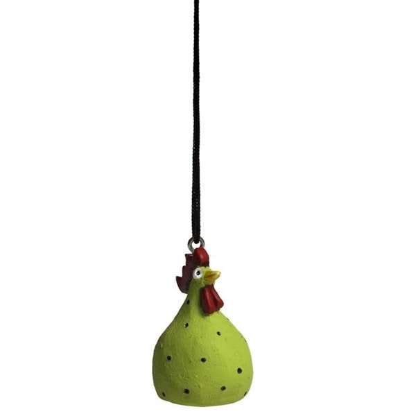 Nääsgränsgården hängande Höna grön