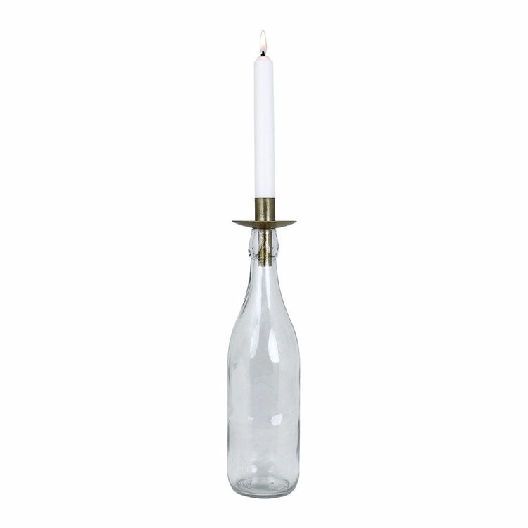 Strömshaga Ljushållare för flaska mässing