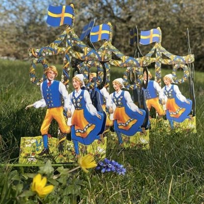 Pappersrad Midsommar stor