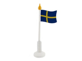 Flaggstång Svenska flaggan stor