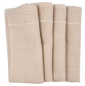 Chamois Natural Linen servetter 2-pack