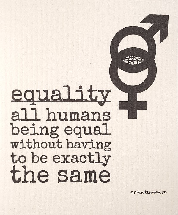 Erika Tubbin disktrasa "Equality"