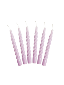 Candles with a Twist lilac