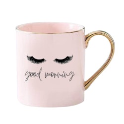 Coffee Lover Mugg Good Morning rosa