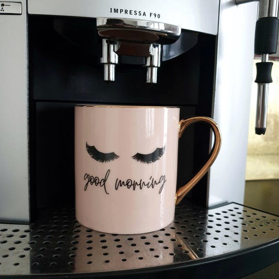 Coffee Lover Mugg Good Morning rosa