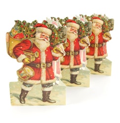 Pappersrad Tomte nostalgi