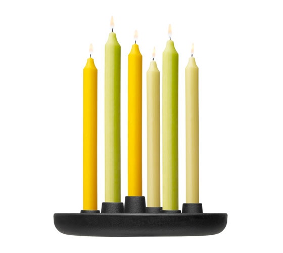 Iittala Allas ljusstake svart