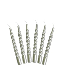 Candles with a Twist silver