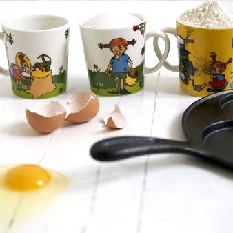 Rörstrand Pippi mugg 30 cl gul