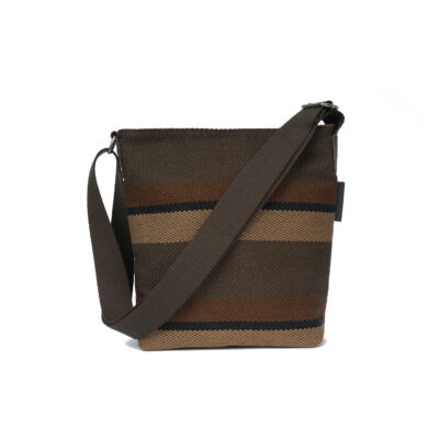 Ceannis Small Shoulder bag Striped brown - Designbutiken Strängnäs