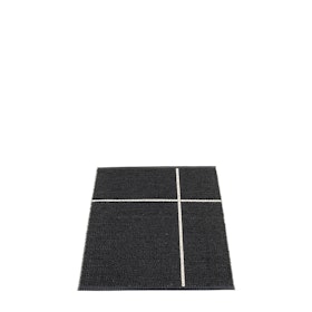 Pappelina matta Fred Black · Vanilla 70x90 cm