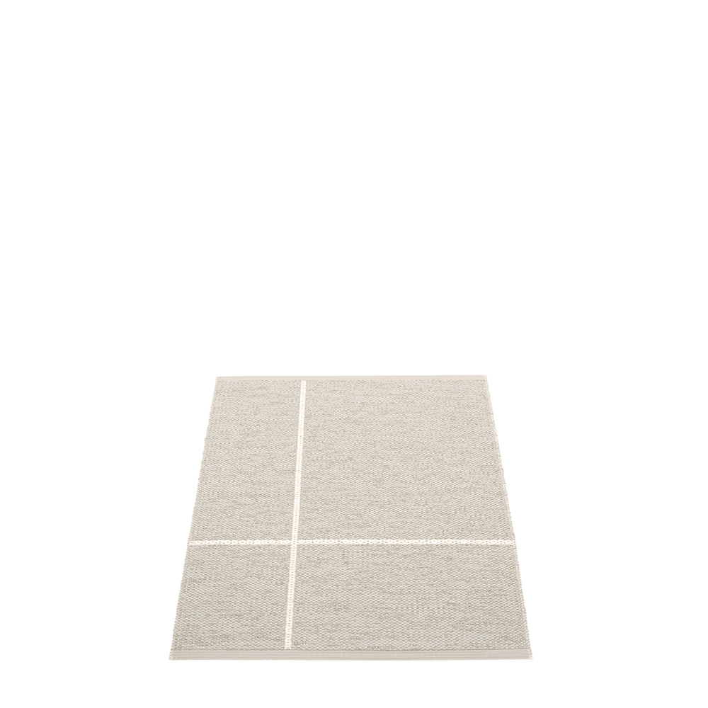 Pappelina matta Fred Linen · Vanilla 70x90 cm