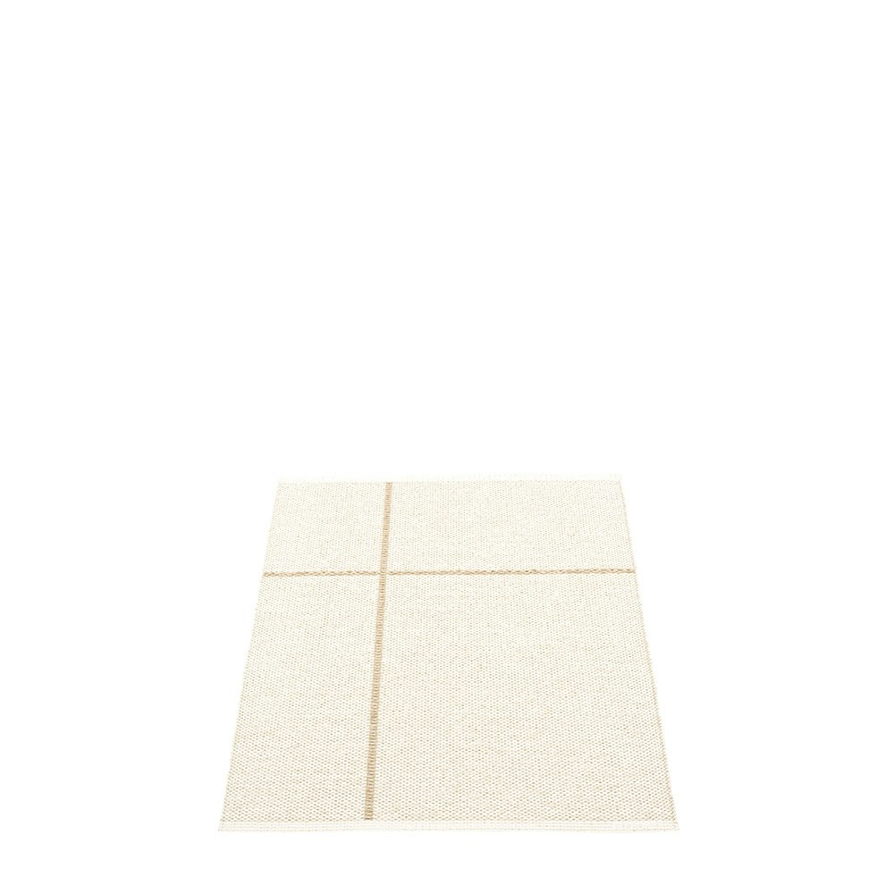 Pappelina matta Fred Beige · Vanilla 70x90 cm