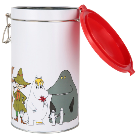 Mumin Figurer kaffeburk rund