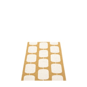 Pappelina matta Sten Ochre · Vanilla 70x100 cm
