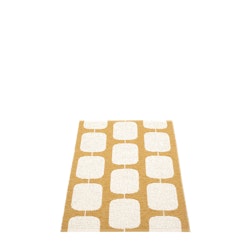 Pappelina matta Sten Ochre · Vanilla 70x100 cm