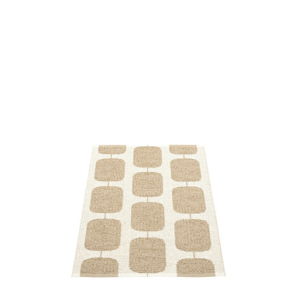 Pappelina matta Sten Nougat · Vanilla 70x100 cm
