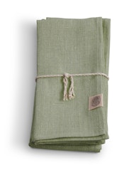 Lovely Linen Classic tygservett 4-pack sage