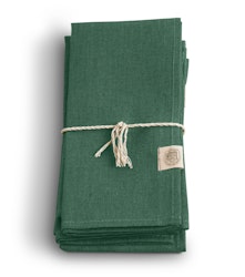 Lovely Linen Classic tygservett 4-pack green