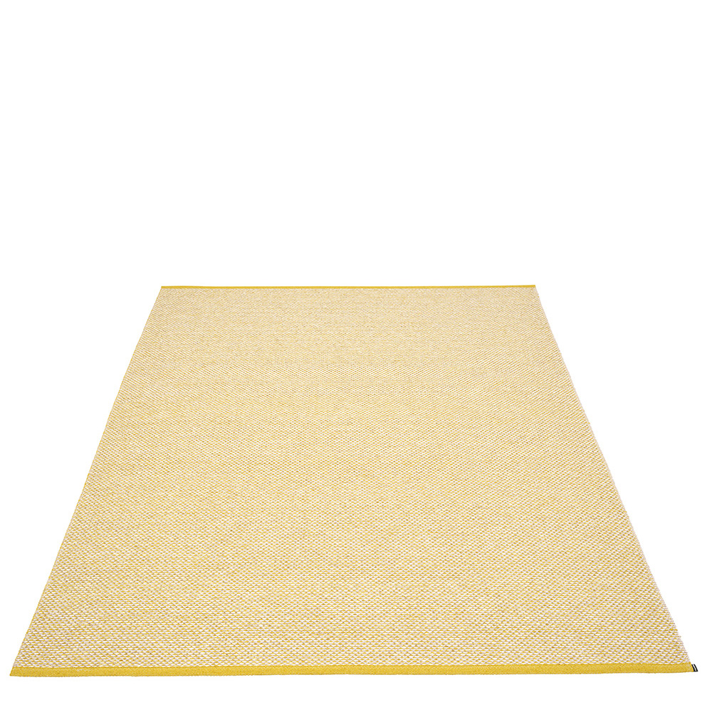 Pappelina matta Effi Mustard · Pale Rose · Vanilla 230x320 cm