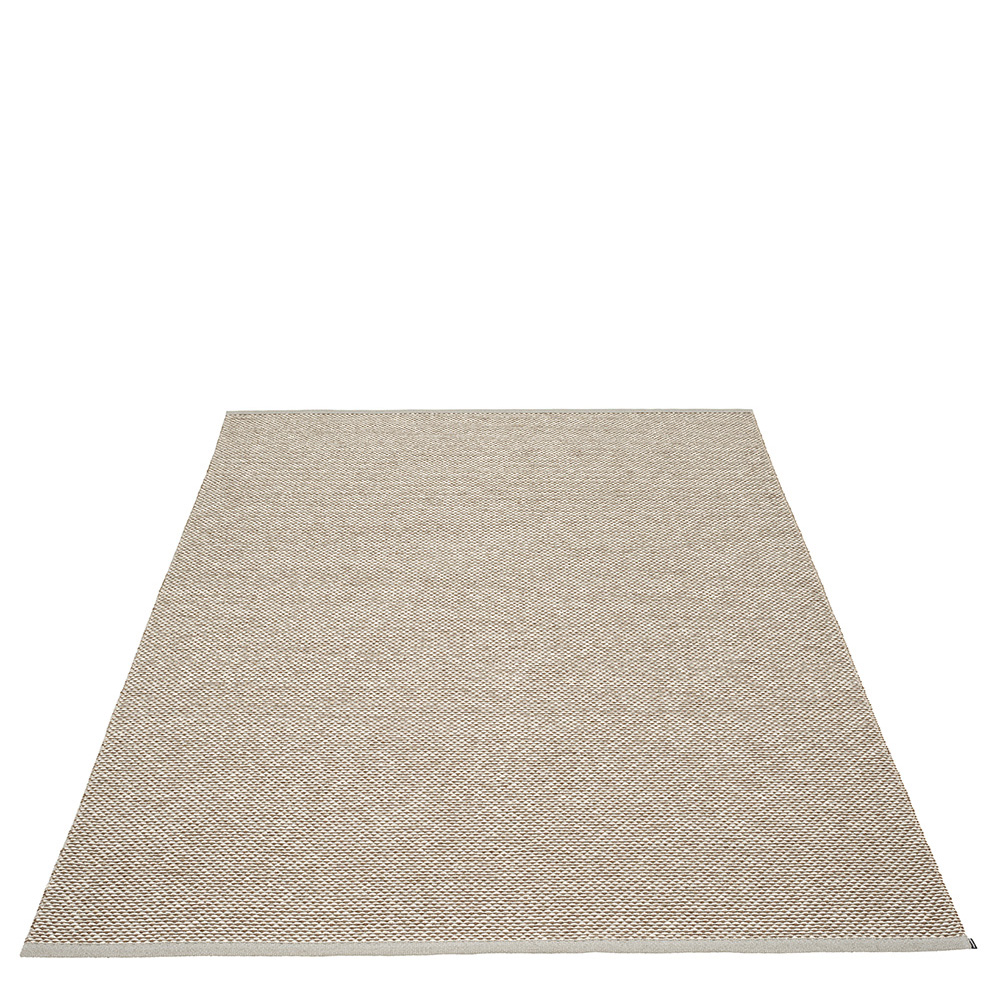 Pappelina matta Effi Warm Grey · Brown · Vanilla 230x320 cm
