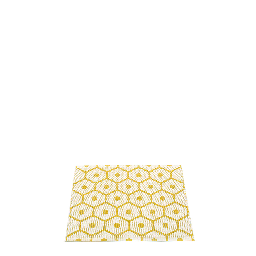 Pappelina matta Honey Mustard · Vanilla 70x60 cm