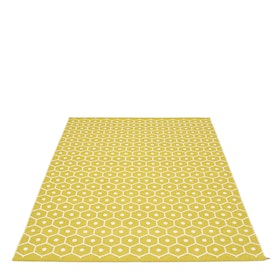 Pappelina matta Honey Mustard · Vanilla 180x260 cm