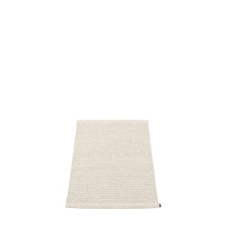 Pappelina matta Mono Linen · Vanilla 60x85 cm
