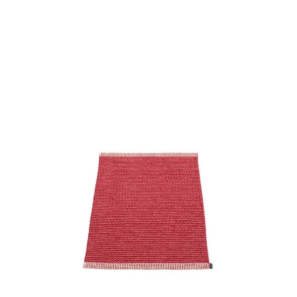 Pappelina matta Mono Blush · Dark red 60x85 cm