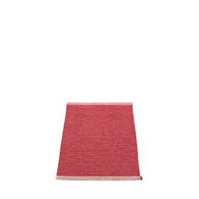 Pappelina matta Mono Blush · Dark red 60x85 cm