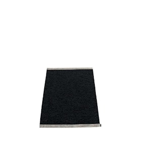 Pappelina matta Mono Black · Black 60x85 cm