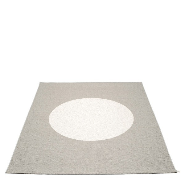 Pappelina matta Vera one Warm Grey · Vanilla 180x230 cm