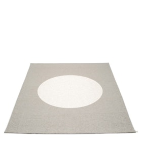 Pappelina matta Vera one Warm Grey · Vanilla 180x230 cm