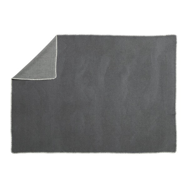 Pappelina pläd Ylva Dark Grey · Charcoal